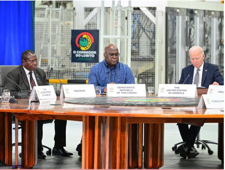 RDC-Zambie-Angola: Biden annonce 560 millions de dollars supplémentaires pour le corridor transafricain de Lobito