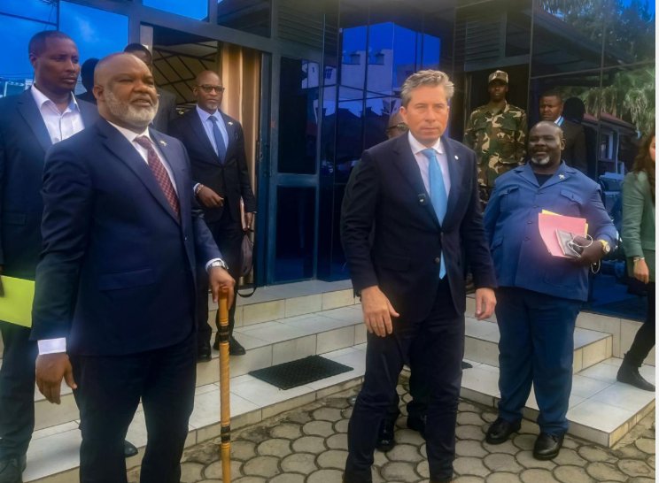 A Goma, Tom Fletcher appelle la communauté internationale à soutenir le peuple congolais