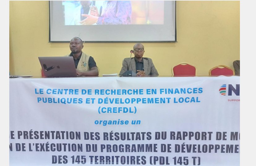 PDL-145 territoires : CREFDL pour un audit sur les fonds alloués à ce projet pour que l’argent non utilisé soit récupéré