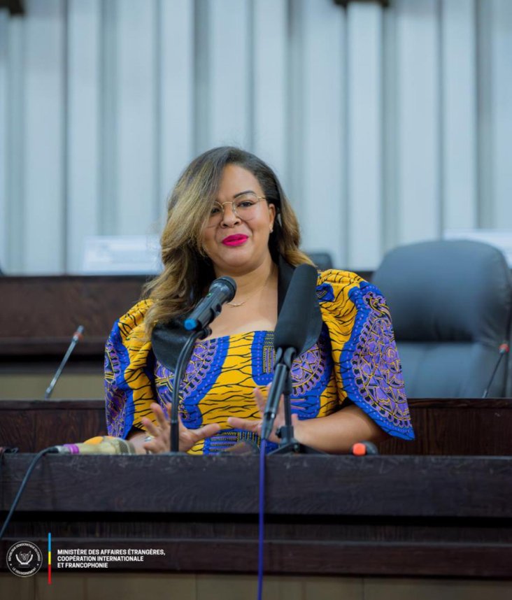 Thérèse Kayikwamba à propos du retrait du M23 de Walikale : « Nous attendons voir leur promesse se traduire par des actions concrètes »