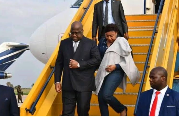 RDC : Félix Tshisekedi est arrivé à Kolwezi
