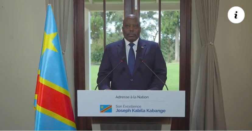 Joseph Kabila appelle à un « pacte citoyen » pour sauver la RDC