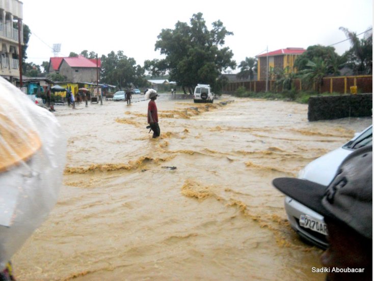 Un mort et un blessé à la suite de la pluie diluvienne à Kinshasa