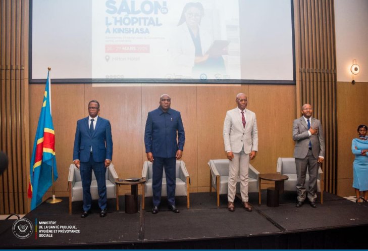 Ouverture de la première édition du Salon de l’hôpital en RDC